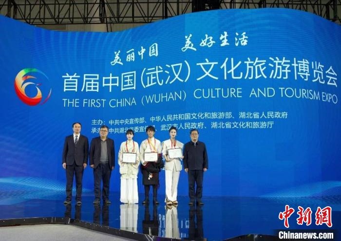圖為，首屆中國(武漢)文化旅游博覽會現(xiàn)場 武漢文旅局供圖