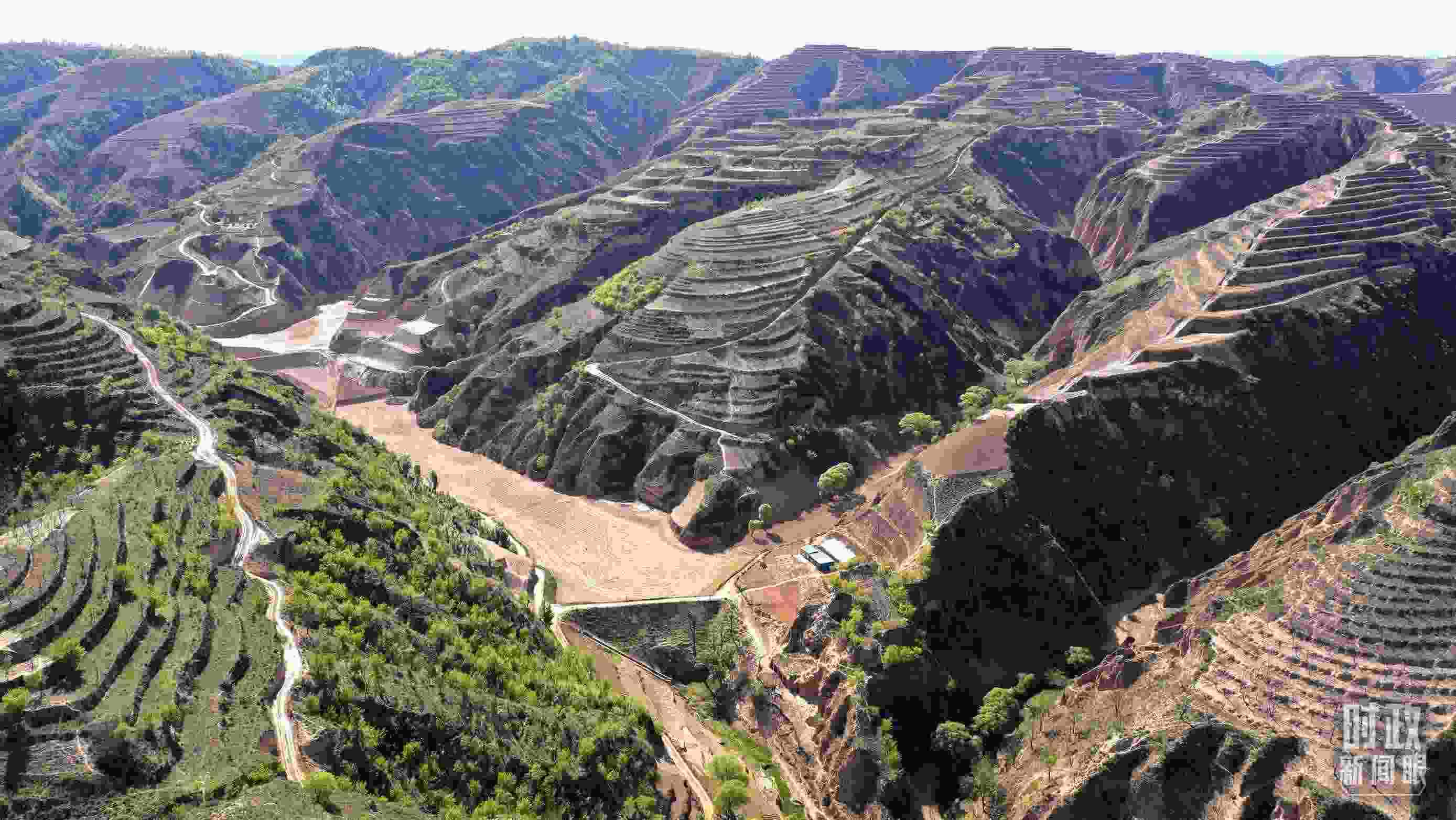 △陜西高原地貌。（圖／視覺中國）