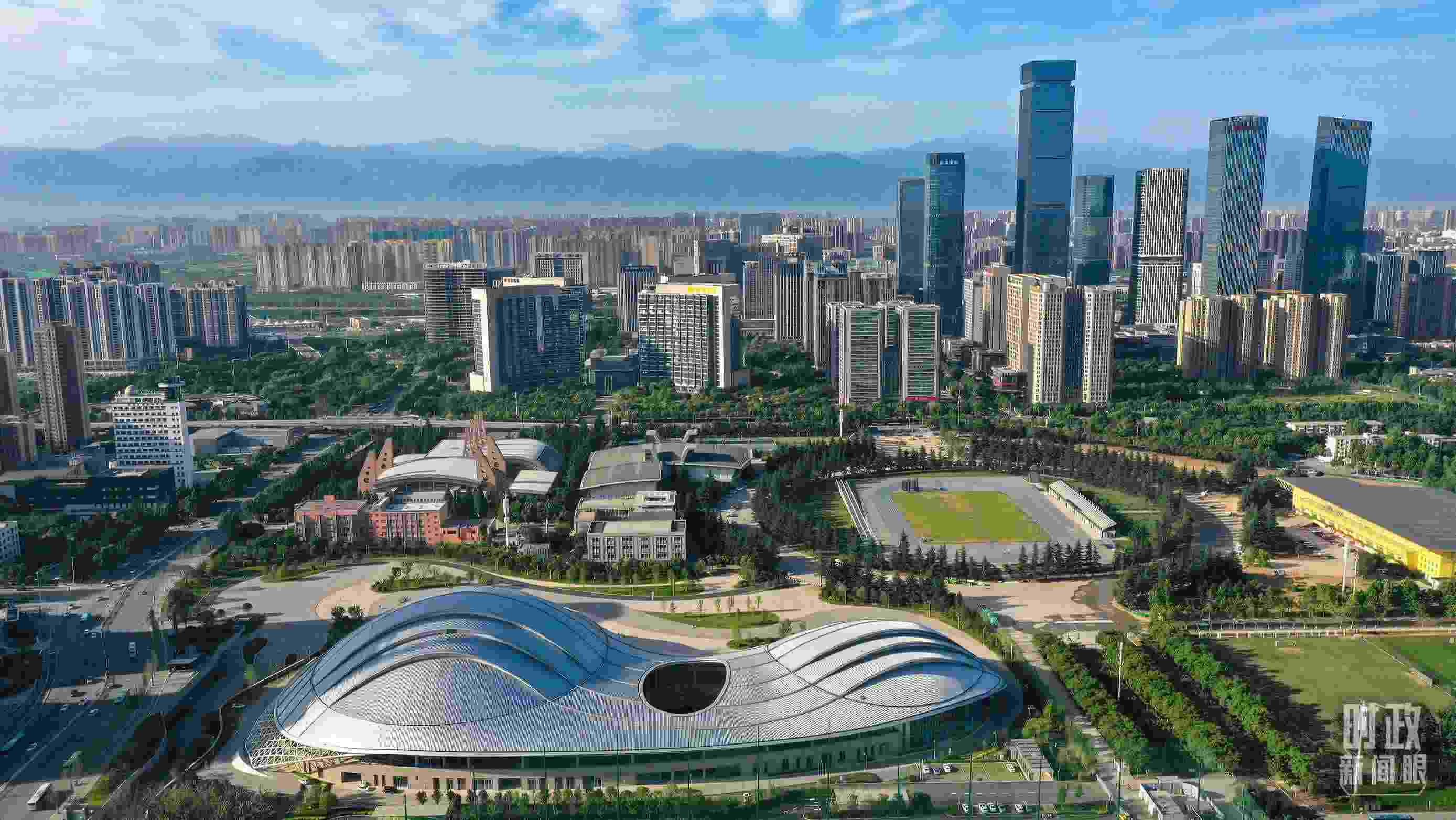 △西安高新區(qū)。（圖／視覺中國）