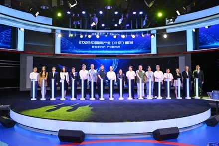 “白澤”數(shù)字版權(quán)保護(hù)平臺(tái)正式上線。人民網(wǎng)記者 于凱攝