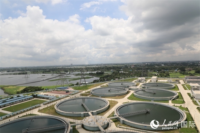 達(dá)舍爾甘地污水處理廠是孟加拉國第一座也是最大規(guī)模的現(xiàn)代化大型污水處理廠。孫廣勇攝