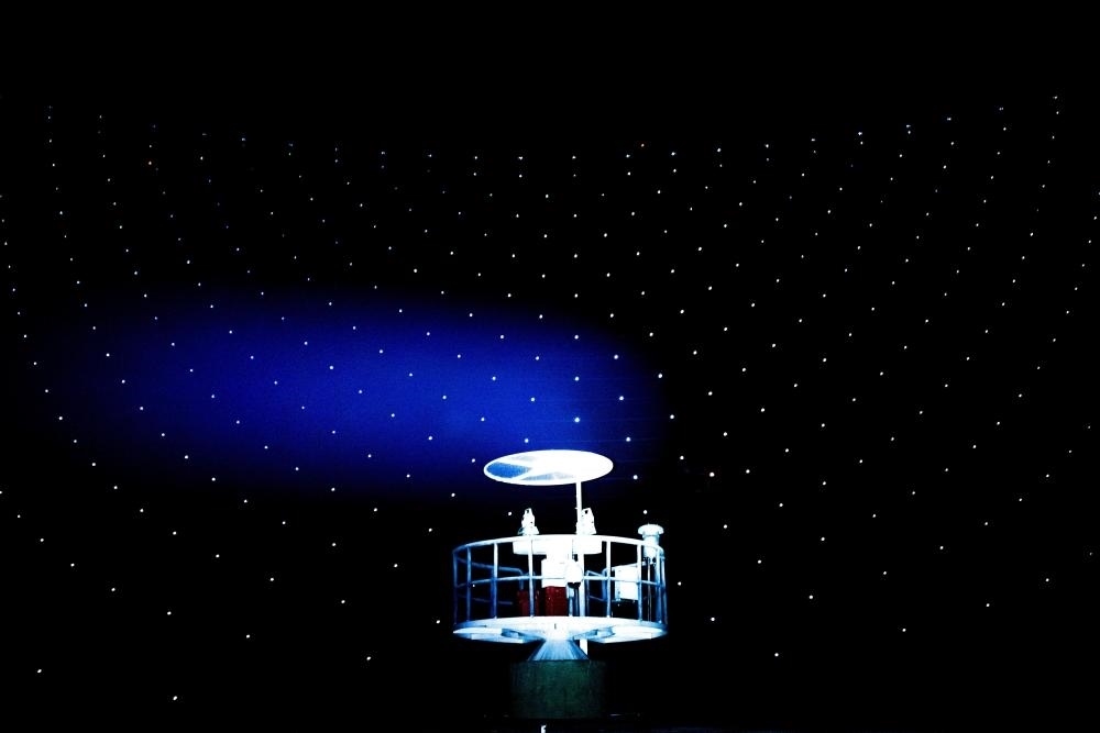 2021年3月29日拍攝的“中國天眼”測(cè)量基墩（維護(hù)保養(yǎng)期間拍攝）。新華社記者 歐東衢 攝