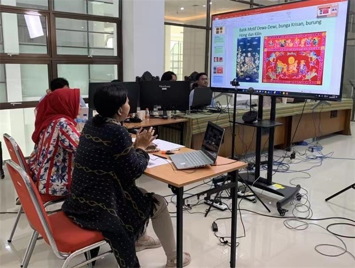 活動現(xiàn)場。供圖：印尼三一一大學(xué)孔子學(xué)院