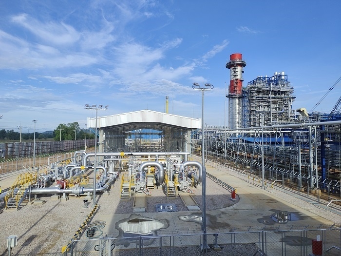 泰國新崗天然氣管道項目計量調(diào)壓站?？ì斎R 攝