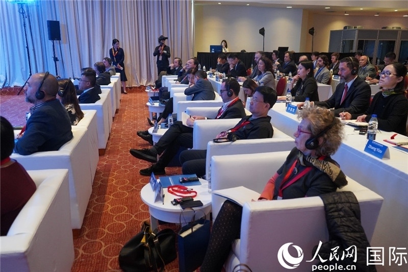 圖為“中拉文明對話論壇”現場。人民網記者 許放攝