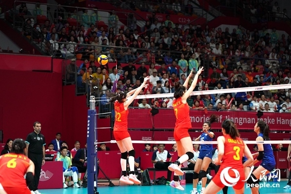 比賽現場。人民網記者 胡雪蓉攝