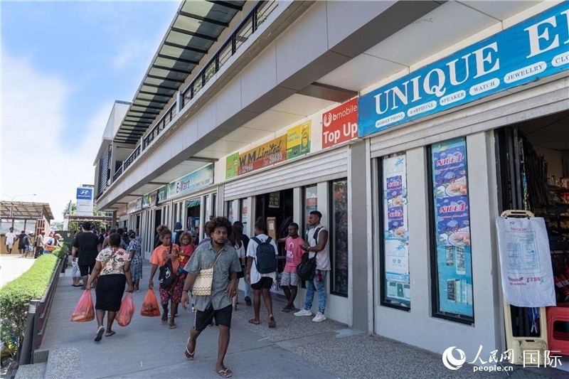 2023年9月12日，所羅門群島首都霍尼亞拉街景。人民網(wǎng) 賀吉攝