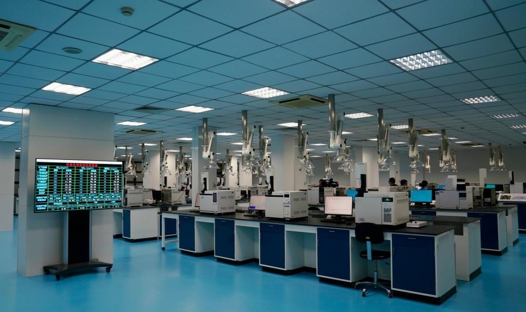 近日拍攝的公司檢驗(yàn)計(jì)量中心。新華社記者 胡晨歡 攝