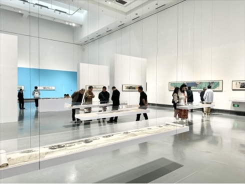 畫展現(xiàn)場(chǎng)。主辦方供圖