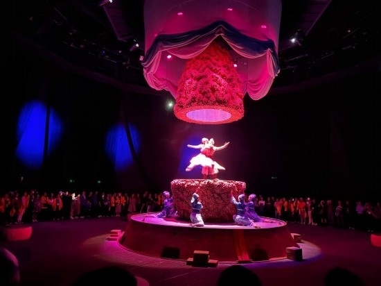 《天釀》演出場景。本報記者劉書文攝