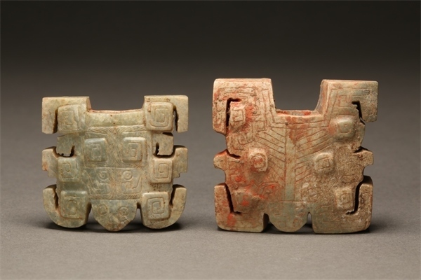 獸面形玉飾件。國(guó)家文物局供圖