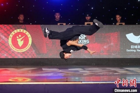 今年7月，首屆亞洲霹靂舞錦標賽在拱墅運河體育公園體育館舉行。郭天奇 攝