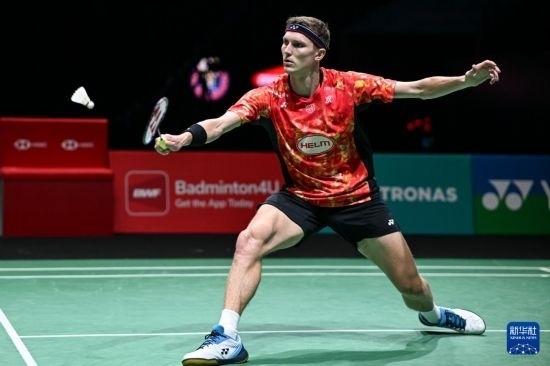 1月13日，安賽龍在比賽中。新華社記者 程一恒 攝