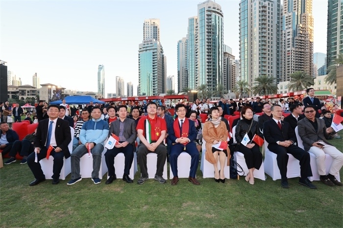 活動(dòng)現(xiàn)場。中建中東供圖