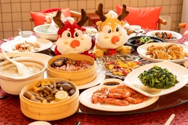 同濟(jì)大學(xué)推出新春團(tuán)圓宴。校方供圖