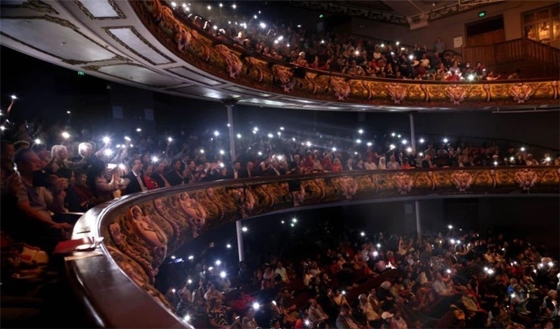 2024年“四海同春”慰僑訪演團亞太團新西蘭惠靈頓演出現(xiàn)場。圖片由陸欣讌、孟韜、葉勇提供