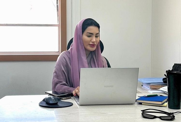 卡爾圖姆在工作中。中石化南京工程中東公司供圖