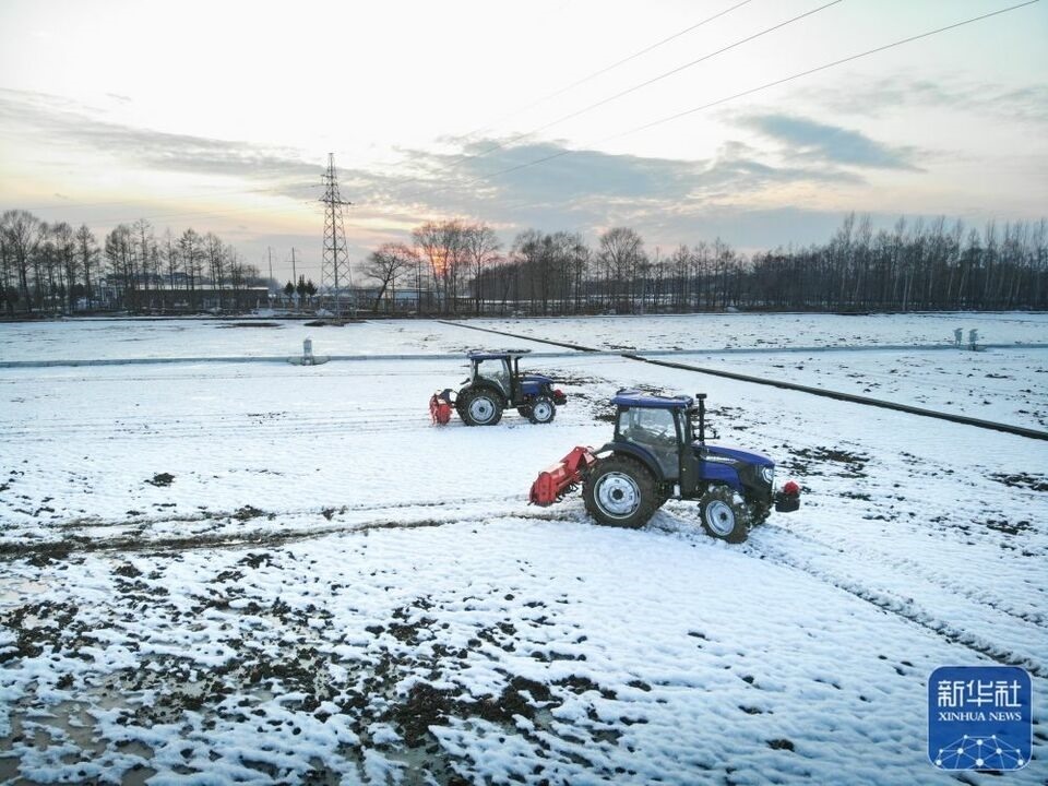 新華全媒+|“大糧倉”黑龍江春耕備耕火熱進行