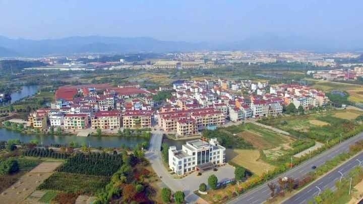 △俯瞰后陳村。