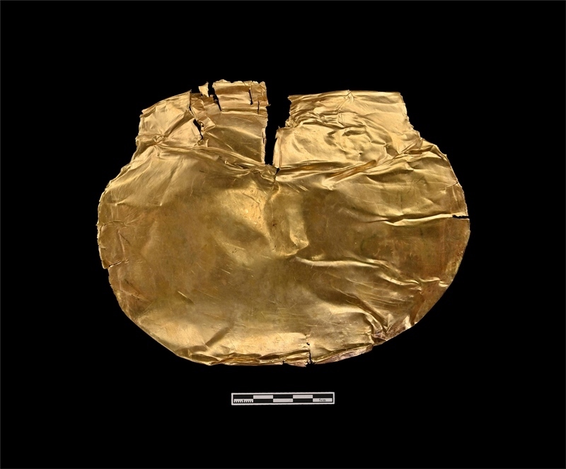 金覆面。中國文物報社供圖