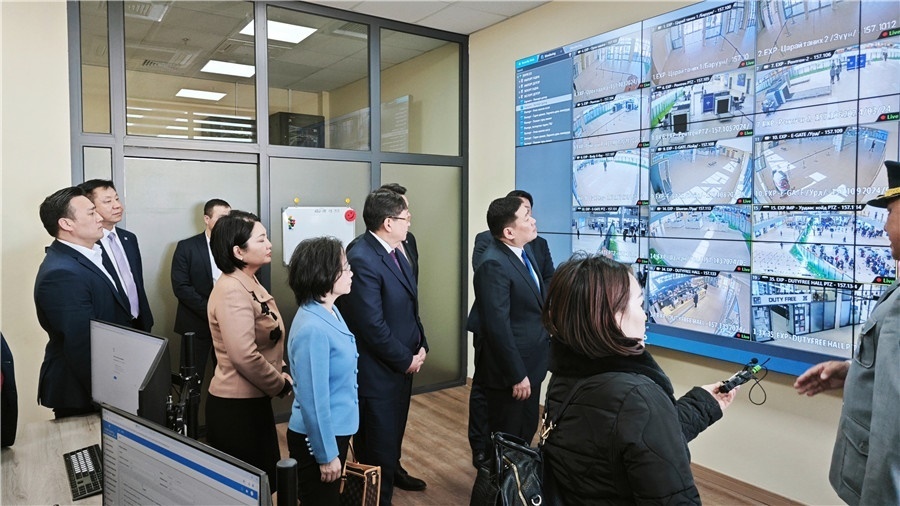 3月24日，中蒙官員考察項(xiàng)目。駐蒙古使館供圖