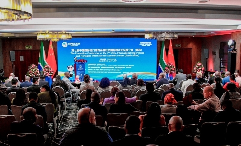 現(xiàn)場照片。（圖片來源：中國國際進(jìn)口博覽會官微）