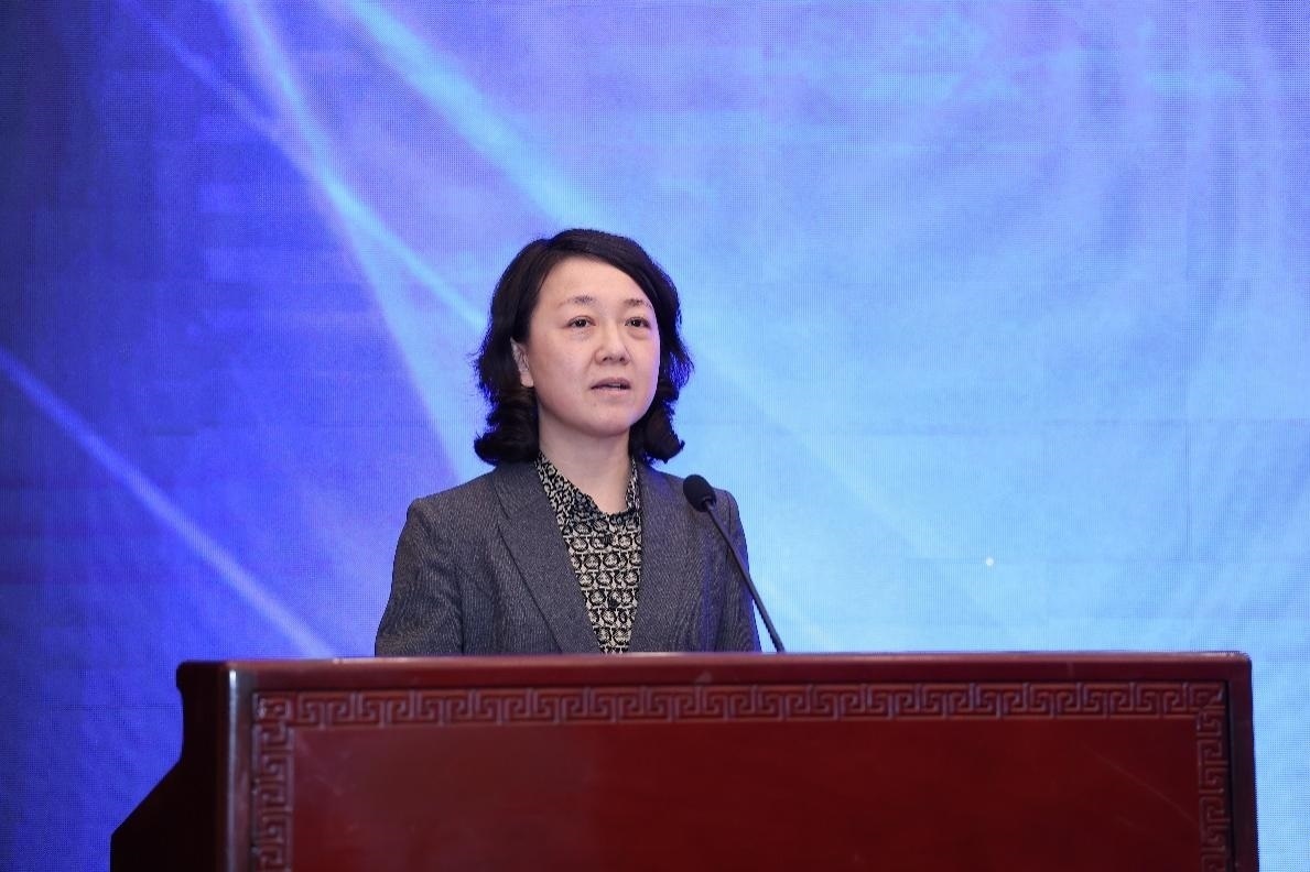 中華全國新聞工作者協(xié)會黨組成員、書記處書記吳兢致辭。主辦方供圖