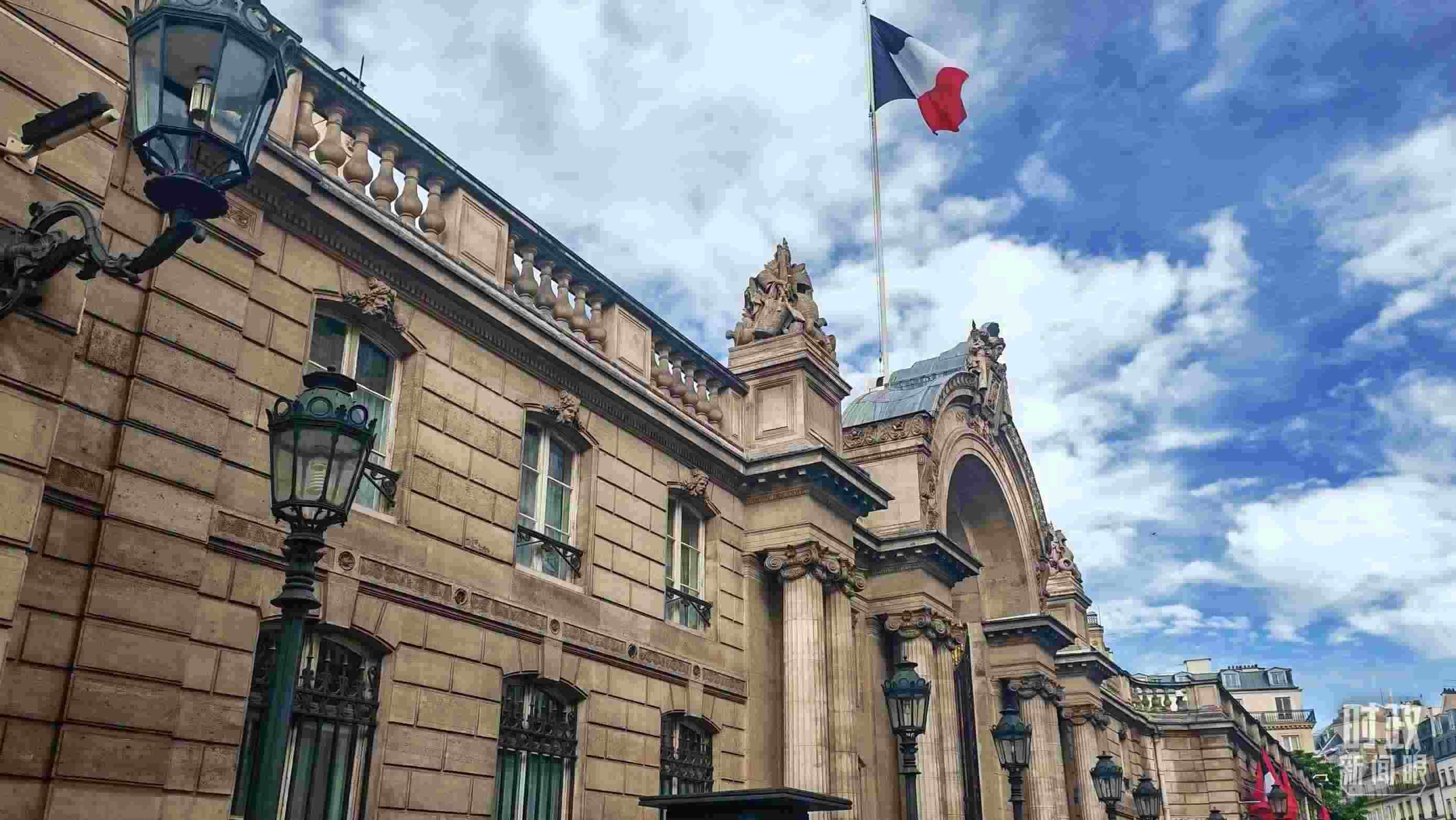 △愛麗舍宮。（總臺央視記者劉琦拍攝）