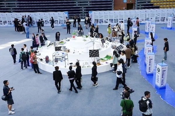 入圍決賽作品成果展。北京建筑大學(xué)供圖