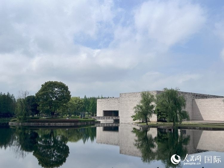 良渚博物院外觀。人民網記者 崔越攝