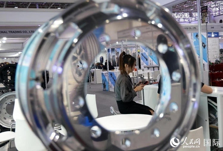 展會(huì)場(chǎng)景。人民網(wǎng)記者 管克江攝