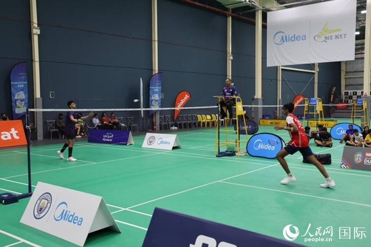 比賽現(xiàn)場(chǎng)。人民網(wǎng)記者張志文攝