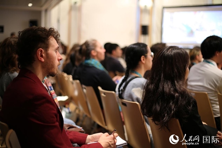 中國優(yōu)秀動畫作品推介會現(xiàn)場。人民網(wǎng)記者 于超凡攝