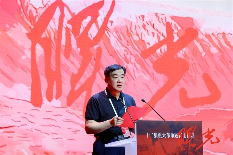 陜西省榆林市米脂縣委副書記、縣長楊樹森致辭