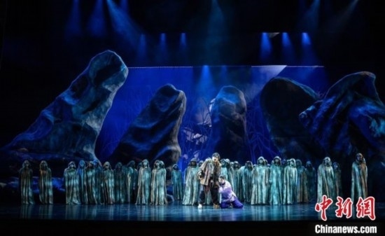 歌劇《原野》劇照。 中國音樂學(xué)院供圖