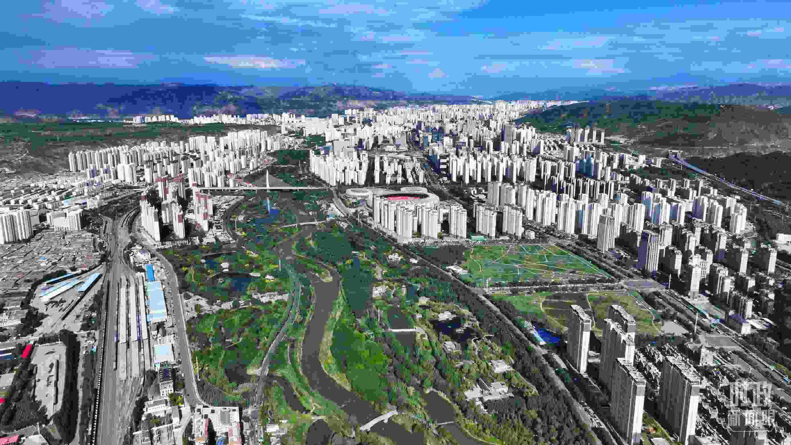 △青海西寧。（總臺央視記者范凱拍攝）