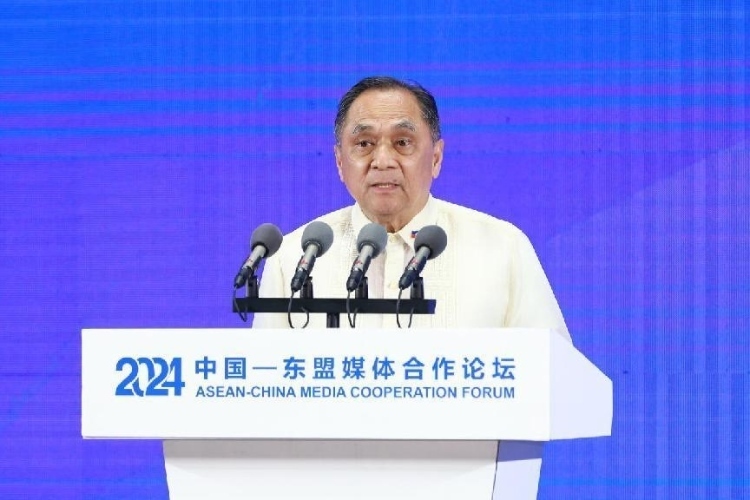 吉米致辭。中國(guó)外文局供圖