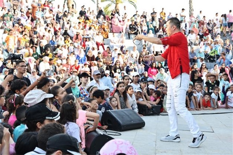 茶文化主題演出場(chǎng)景。拉巴特中國(guó)文化中心供圖