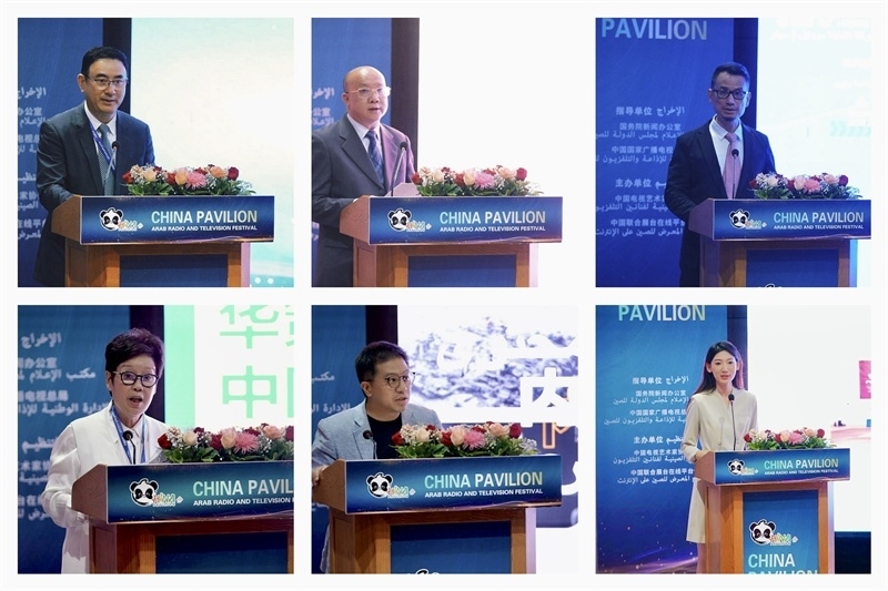 中國視聽機(jī)構(gòu)代表推介優(yōu)秀作品。主辦方供圖