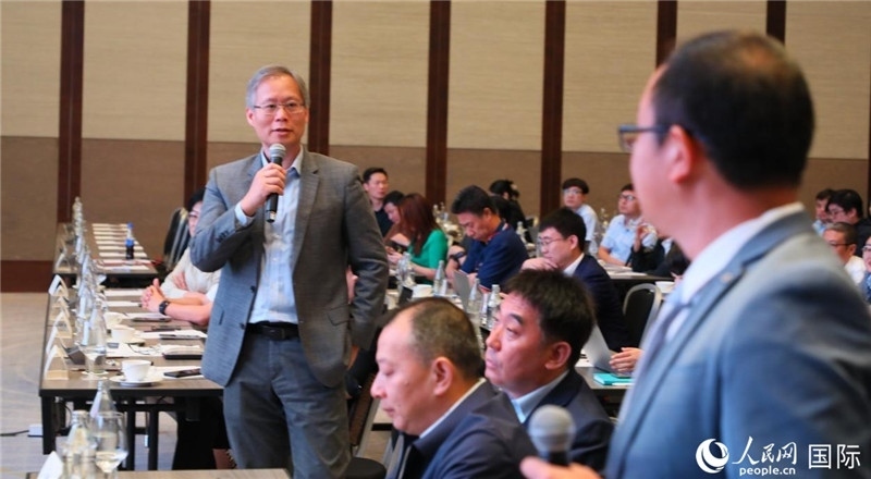 講座現(xiàn)場互動。人民網記者 簡承淵攝