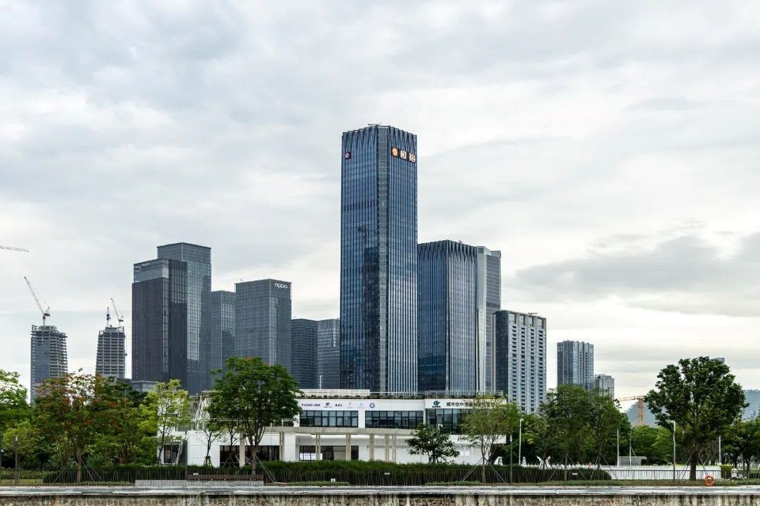 △2024年5月，深圳前海深港現(xiàn)代服務(wù)業(yè)合作區(qū)。