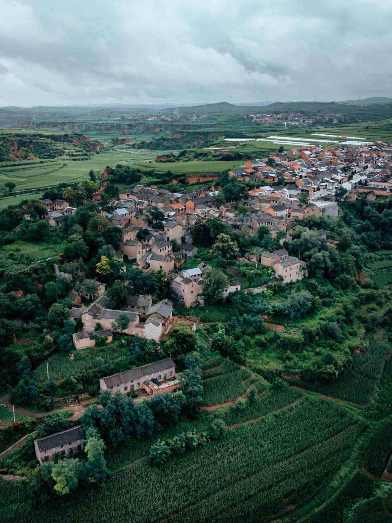 俯瞰永寧寨村。邱活攝