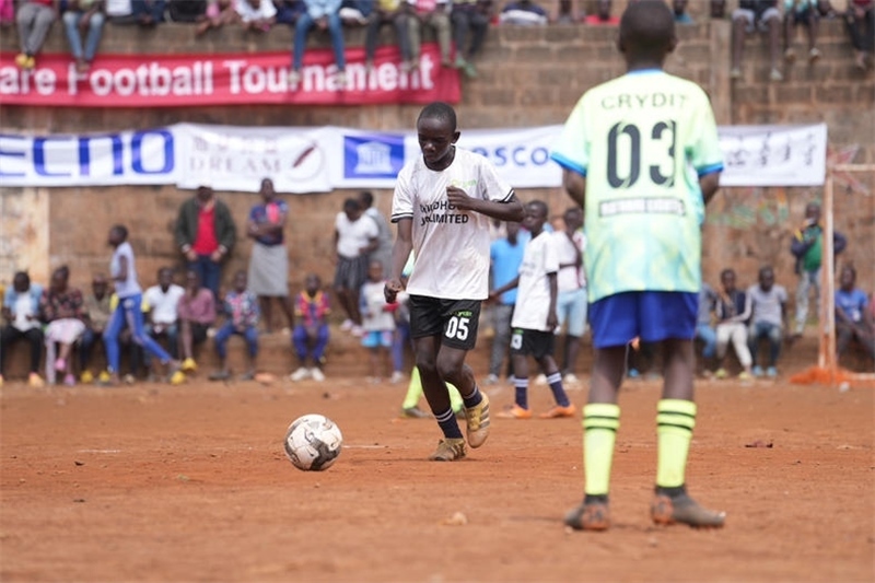 足球比賽現(xiàn)場。主辦方供圖