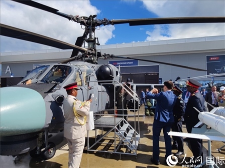 俄羅斯“軍隊-2024”國際軍事技術論壇現(xiàn)場。人民網記者 于宏建攝