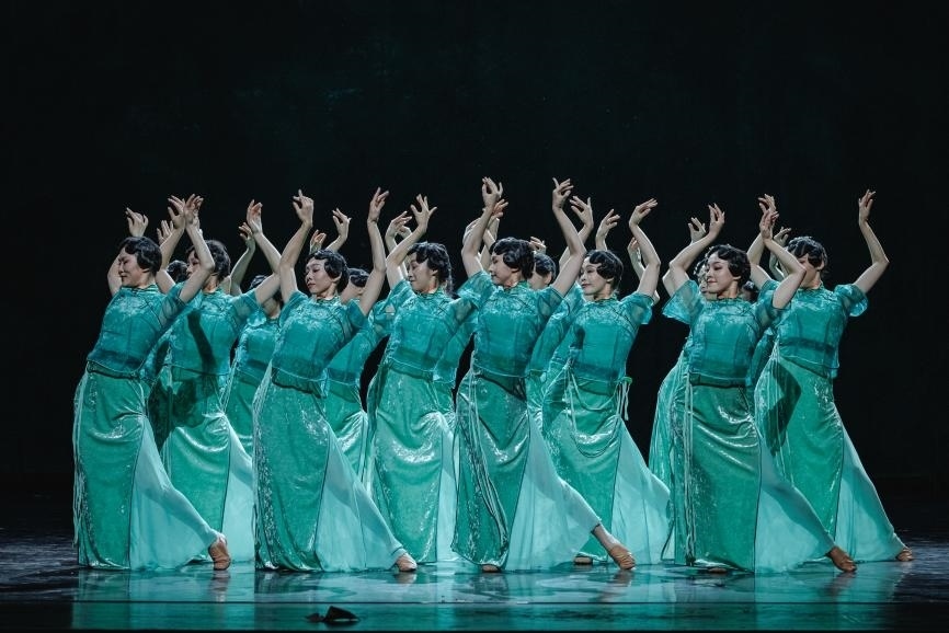 舞劇《熱血當歌》演出現場。主辦方供圖