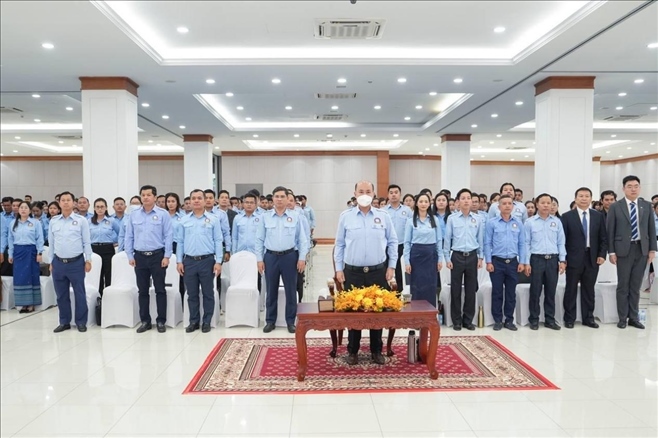 “賦能未來企業(yè)家”活動開幕式現(xiàn)場合影?；顒又鬓k方供圖