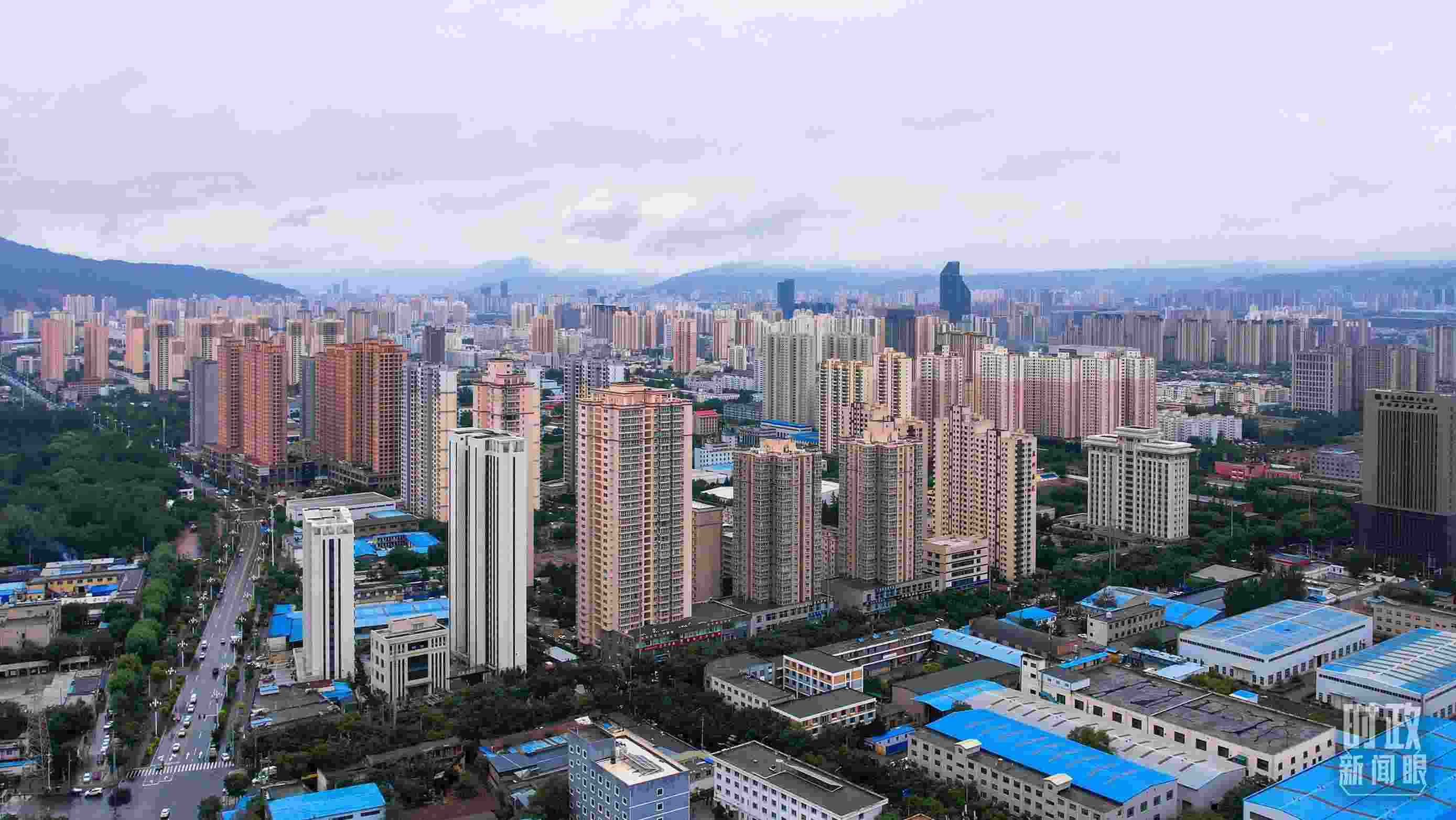 △蘭州。（總臺(tái)記者馬凌峰拍攝）