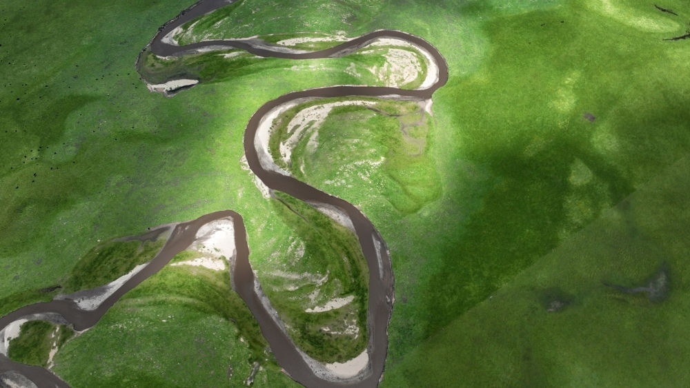 2023年7月6日在甘肅省甘南藏族自治州瑪曲縣拍攝的阿萬倉濕地景色（無人機(jī)照片）。瑪曲濕地占地562萬畝，是黃河上游重要的水源涵養(yǎng)區(qū)和生態(tài)功能區(qū)，被譽(yù)為“黃河之腎”。