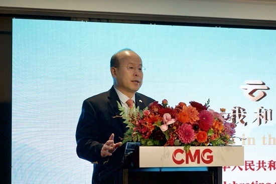 中國駐澳大利亞大使肖千出席活動并致辭。張舒惠攝