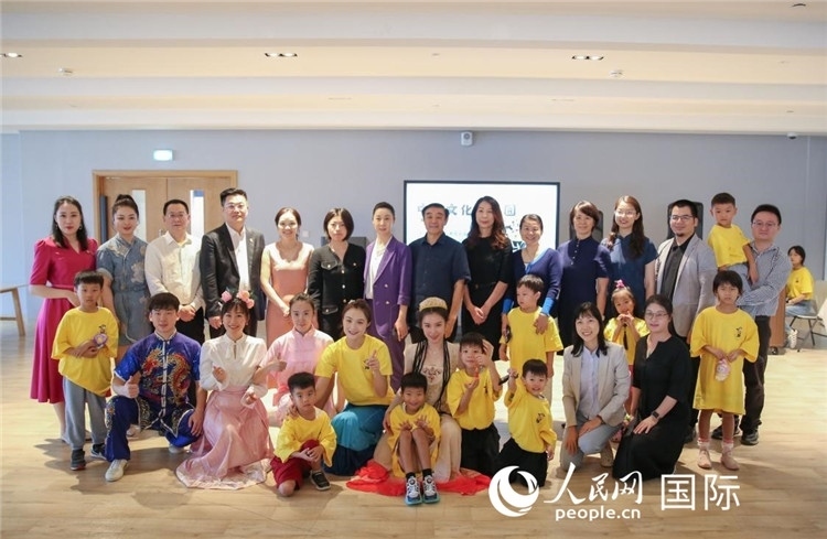 開營儀式部分嘉賓合影。人民網(wǎng)中東中心分社塔里克·易卜拉欣攝